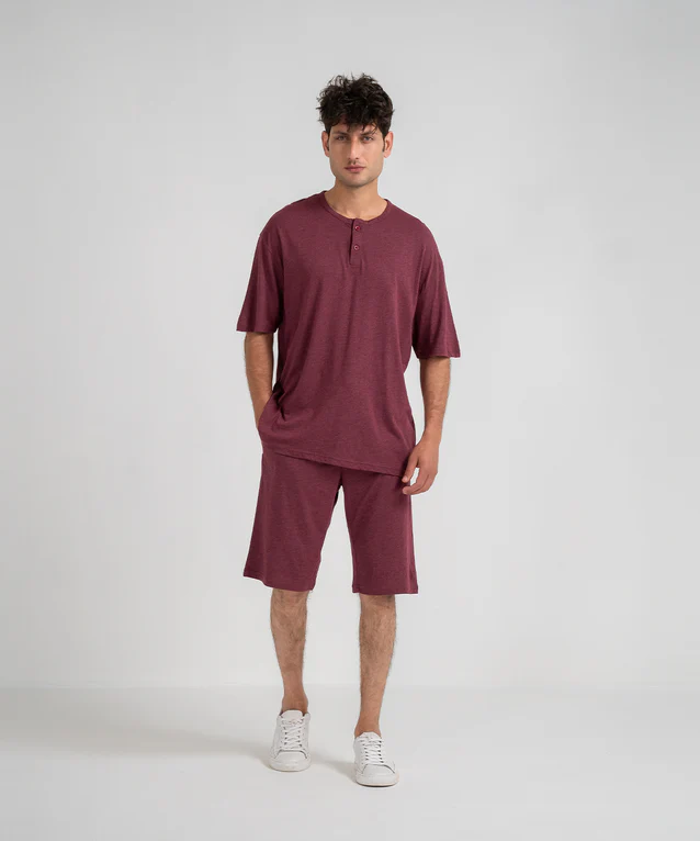 Men's Henley Pyjama set